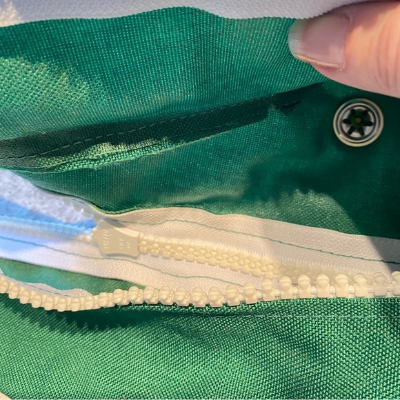 BAGZ VINTAGE Unique Alligator Zip Up Bag 32” - Picture 10 of 11